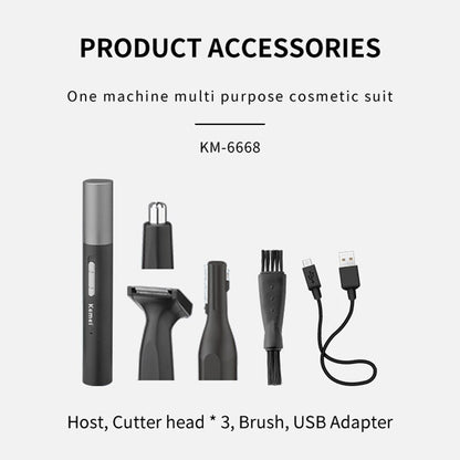 All in one hair trimmer for men grooming kit