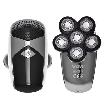 All in one wet dry electric shaver for men