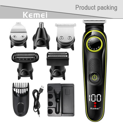 Kemei Hair Trimmer Electric Clipper Beauty Kit