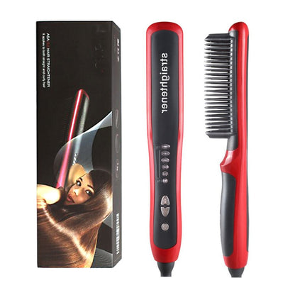 Men Beard Straightener Hot Heating Comb