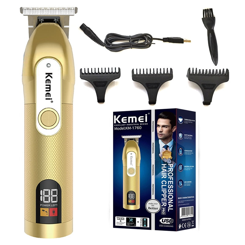 Rechargeable barber shop hair clipper