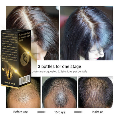 Enrich Oil for hair growth products healthy plant