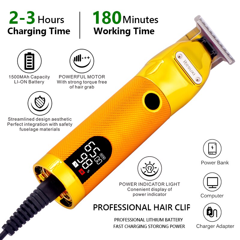 Professional Rechargeable Hair Trimmer