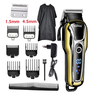 Professional hair clipper rechargeable hair trimmer