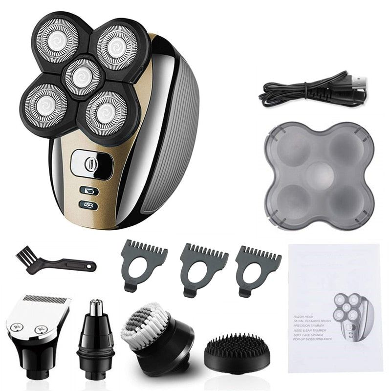 Pro Head Electric Shaver For Men Wet Dry Electric Razor