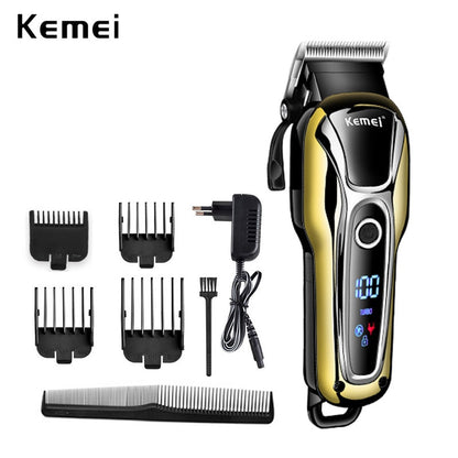 Professional hair clipper rechargeable hair trimmer