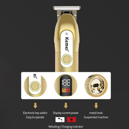 Rechargeable barber shop hair clipper