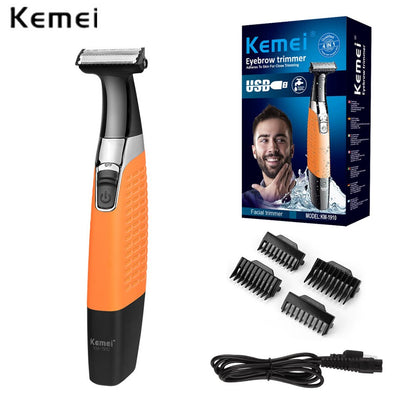 Rechargeable Beard Trimer Waterproof Razor