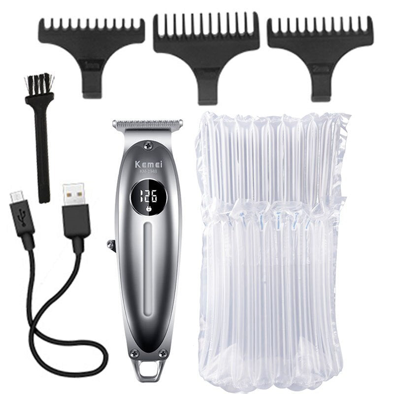 Full metal professional hair trimmer