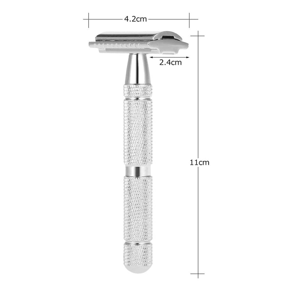 Stainless Steel Safety Razor Traditional Double Edge