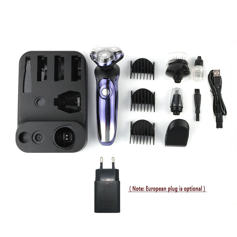 Electric Shaver Wet-Dry Dual Use Water