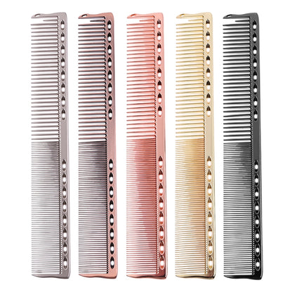 Aluminum Metal Anti-static Hairdressing Combs