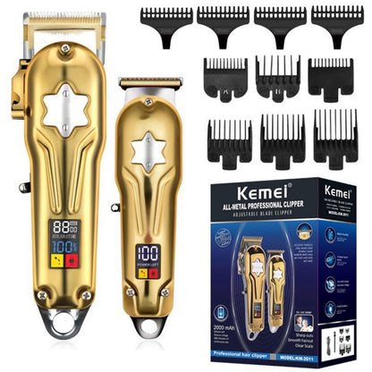 Full Metal Combo Kits Hair Trimmer For Men Barber Professional Hair Clipper