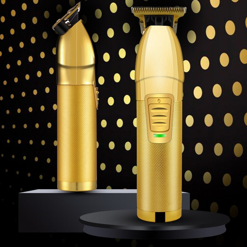 Electric cordless professional hair trimmer