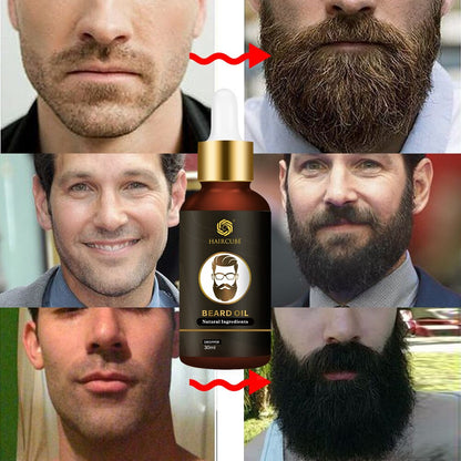 Men Fast Beard Growth Oil Natural Beard Growth