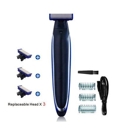 Men's Shaver Hair Clipper Rechargeable Beard Trimmer