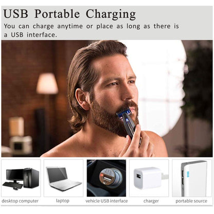 Men's Shaver Hair Clipper Rechargeable Beard Trimmer