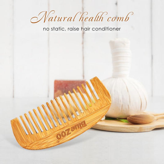 New Natural Bamboo Hair Comb Massage Scalp