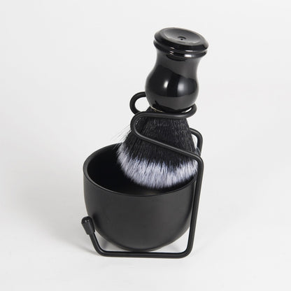 Men Shaving Brush Set Alloy Facial Foam Bowl Men