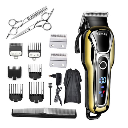 Professional hair clipper rechargeable hair trimmer