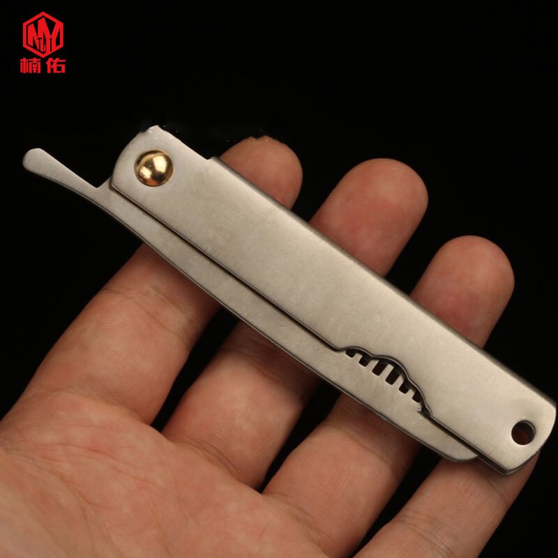 Portable Titanium Alloy Folding Comb