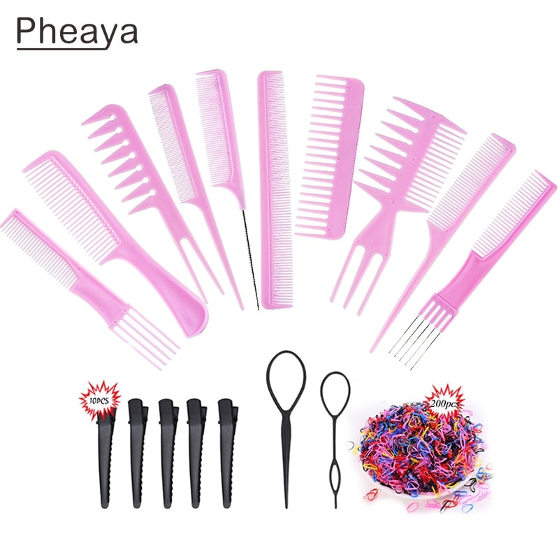 Stylist Comb Set Portable Hairdressing Tool