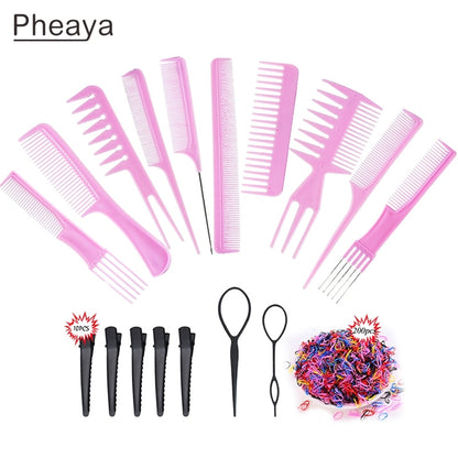 Stylist Comb Set Portable Hairdressing Tool