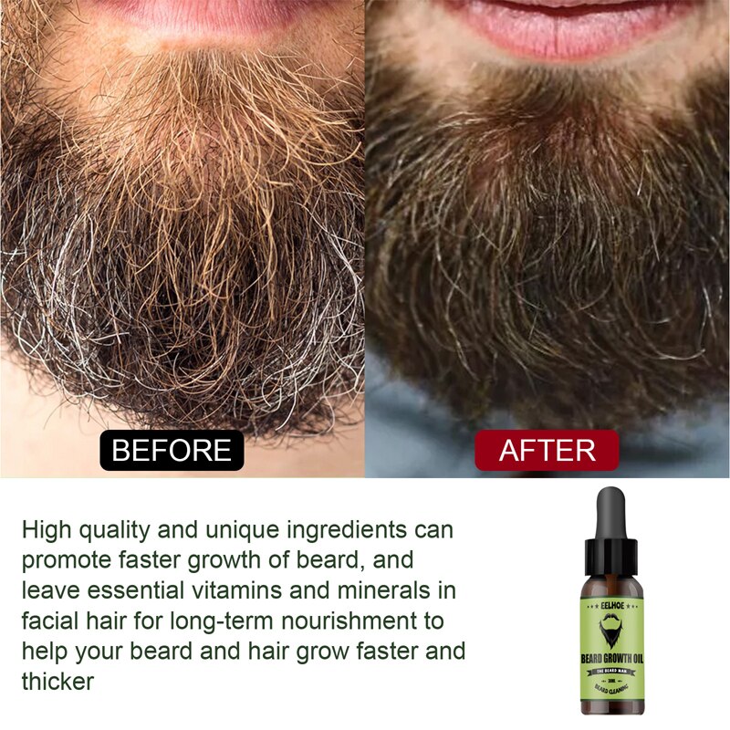 Best Seller Beard Growth Essential Oil Natural Anti Hair Loss