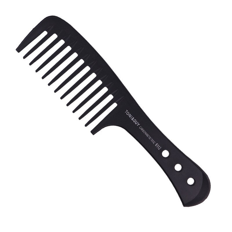 Handle Grip Large Tooth Detangling Curly Hair Comb