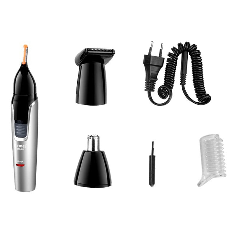 Special Offer Kemei Rechargeable nose hair eyebrow trimmer