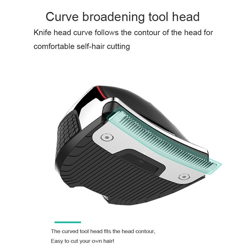 Self-Haircut cordless waterproof hair clipper