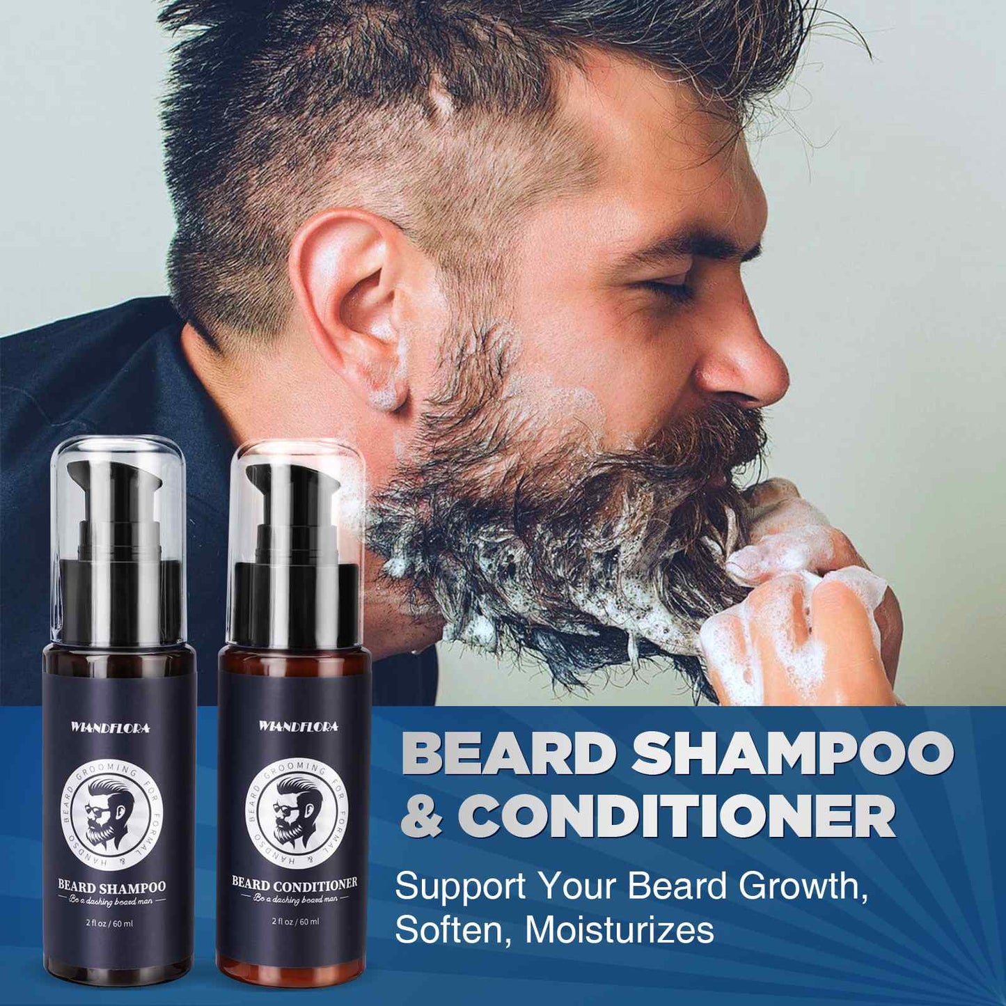Beard Growth Kit Hair Growth Enhancer Beard Growth