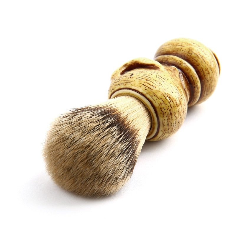 Beard Brush for Men Retro Resin Shaving Brush
