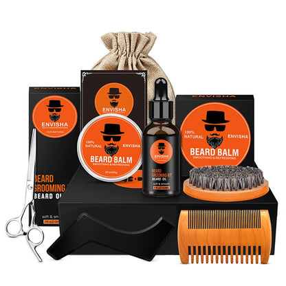 Beard Care Set Beard Growth Cream Oil Serum