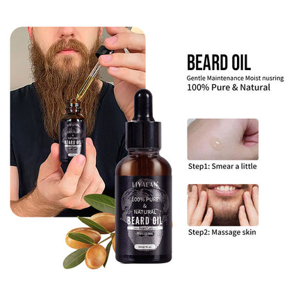 Beard Growth Kit For Men Hair Enhancer Thicker