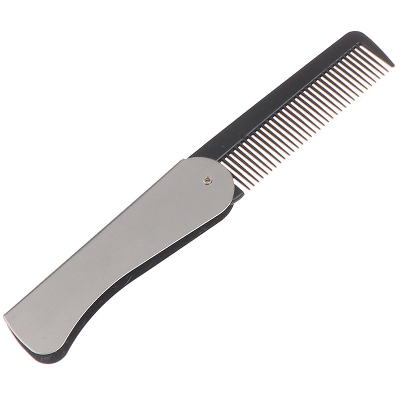 Portable Folding Pocket Combs For Men Oil Head