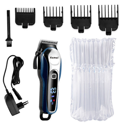 Powerful rechargeable hair clipper