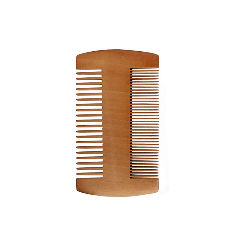 Natural Beard Comb Set Double Beard Oil Head