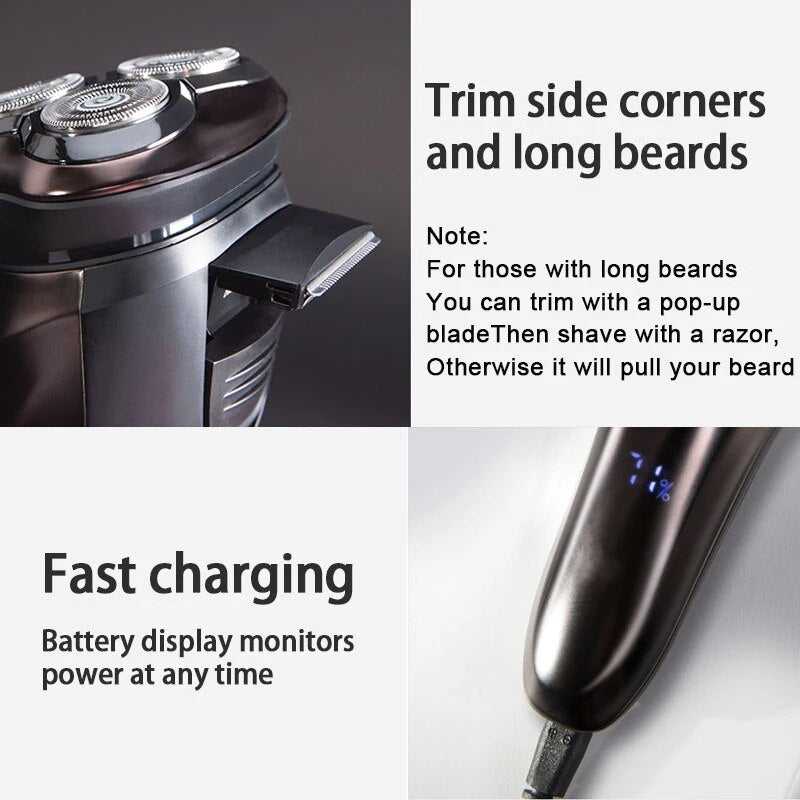 Electric Shaver Portable Beard Trimmers