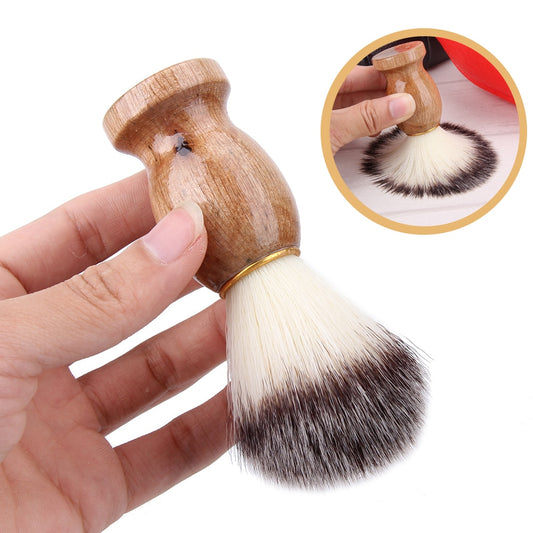 Men Beard Brush Wooden Handle Shaving Brush