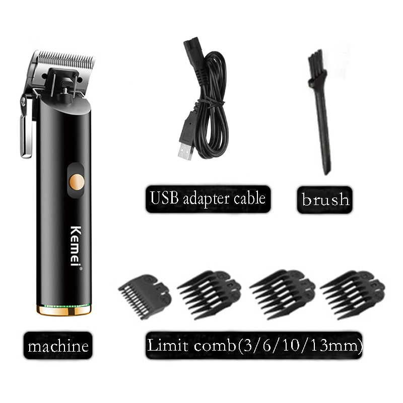 Hair clipper cord cordless trimmer