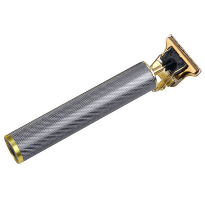 Rechargeable metal shell hair trimmer