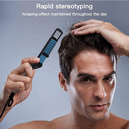 Multifunctional Men Beard Straightener Portable Heating