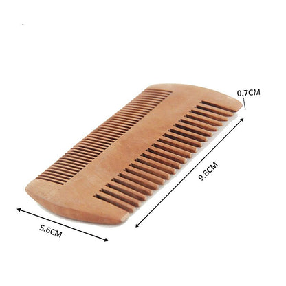 Natural Pear Wood Hair Brush Hair Comb