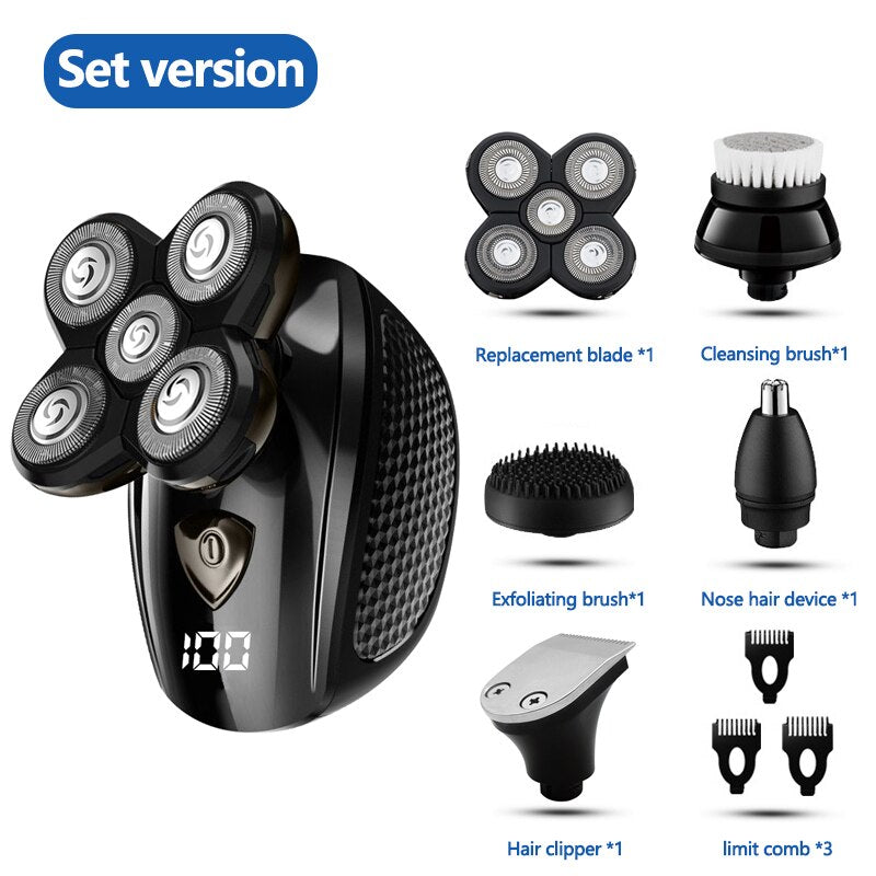Multifunctional Grooming kit Electric Shaver Wet Dry