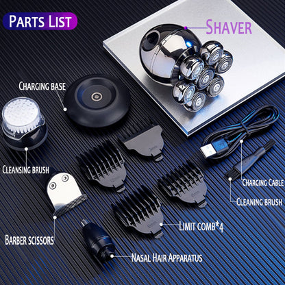 Electric shaver for men head rechargeable