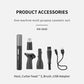 Portable Nose Ear Hair Trimmer Micro USB Charging