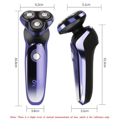 Electric Shaver Wet-Dry Dual Use Water