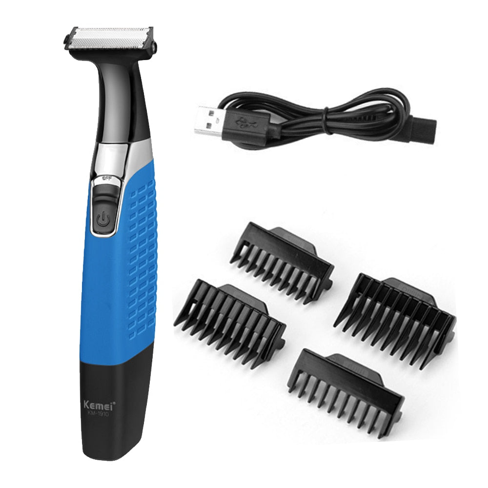 Rechargeable Beard Trimer Waterproof Razor