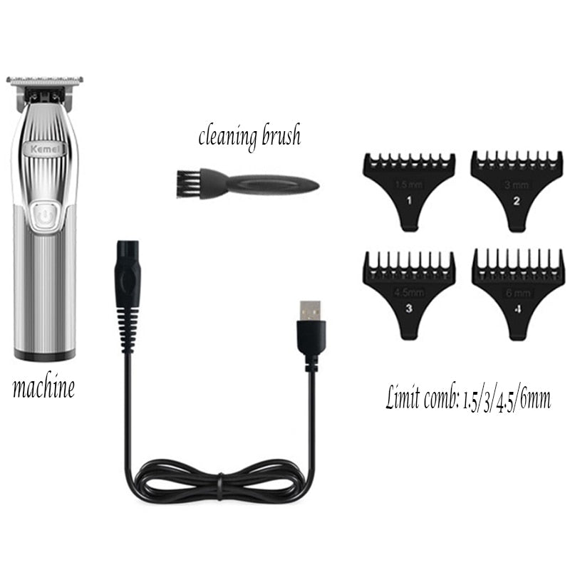 Hair trimmer for men rechargeable beard